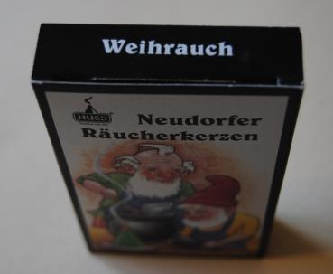 Räucherkegel aus dem Erzgebirge Duftrichtung Weihrauch